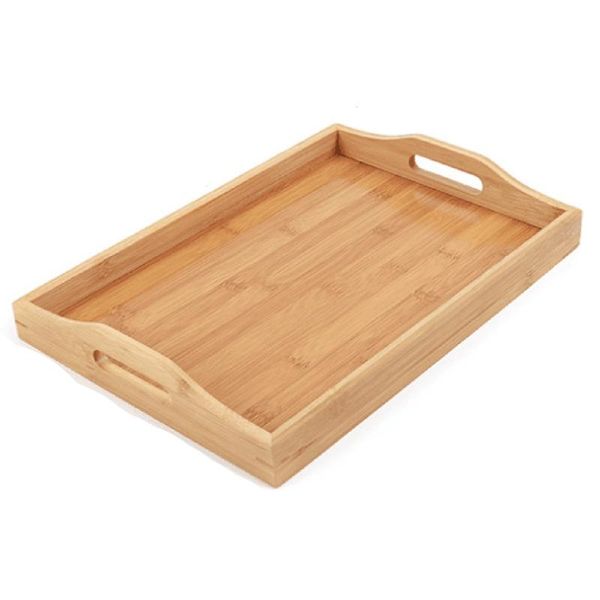 kitchen storage & organization serving tray bamboo - wooden with handles great for dinner trays, tea tray, bar breakfast or any
kitchen storage & organization serving tray bamboo - wooden with handles great for dinner trays, tea tray, bar breakfast or any
