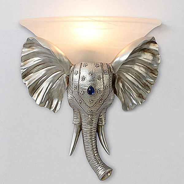 wall lamps european retro elephant animal head lamp resin creative personality stairs family living room corridor ivory
wall lamps european retro elephant animal head lamp resin creative personality stairs family living room corridor ivory