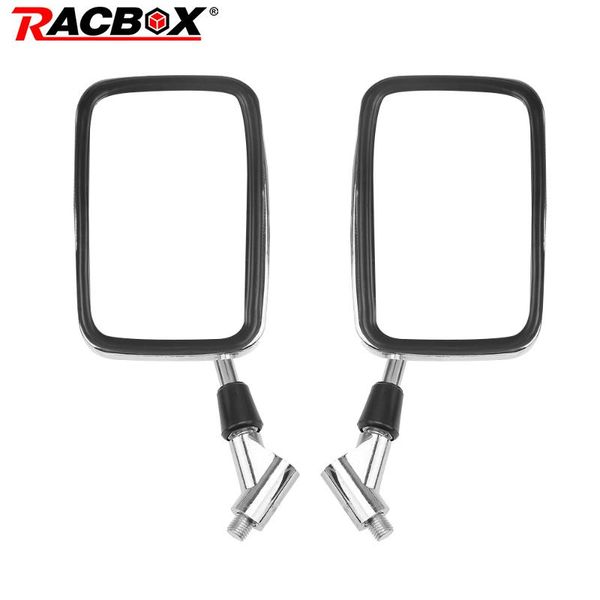motorcycle mirrors handlebar rearview mirror universal 2pcs 10mm chrome rectangle for scooter moped atv dirt bike
motorcycle mirrors handlebar rearview mirror universal 2pcs 10mm chrome rectangle for scooter moped atv dirt bike