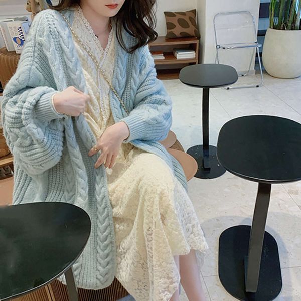 women's sweaters sweaters twist sweater for women in autumn winter, loose and gentle knitting cardigan, medium length p2q2, White;black
women's sweaters sweaters twist sweater for women in autumn winter, loose and gentle knitting cardigan, medium length p2q2, White;black
