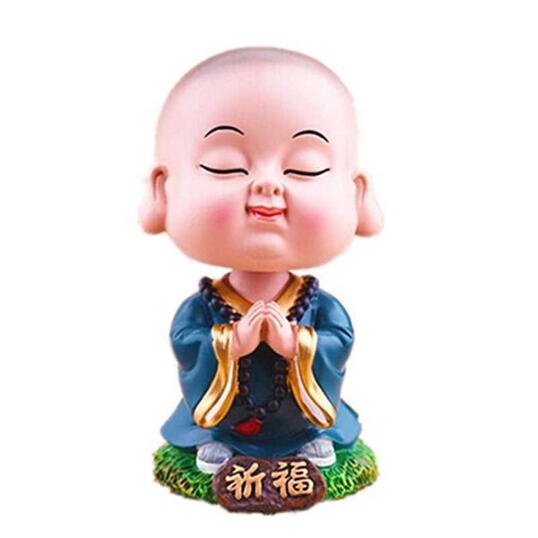 shakes his head with creative home furnishings. the little monk is cute safe. car interior furnishings and crafts
shakes his head with creative home furnishings. the little monk is cute safe. car interior furnishings and crafts