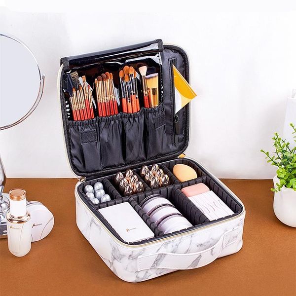 marble makeup case travel cosmetic bag large pu leather waterproof for cosmetics tools with adjustable dividers bags & cases
marble makeup case travel cosmetic bag large pu leather waterproof for cosmetics tools with adjustable dividers bags & cases