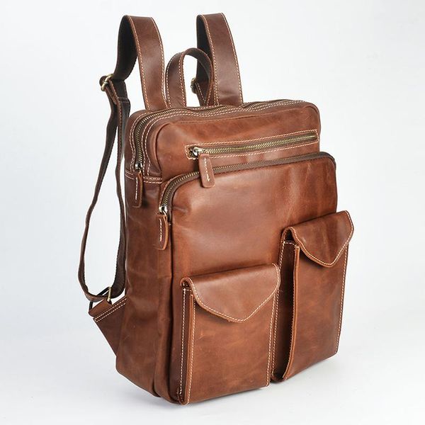 backpack british style leather rucksack large capacity men's cowhide travel retro crazy horse luggage bag
backpack british style leather rucksack large capacity men's cowhide travel retro crazy horse luggage bag