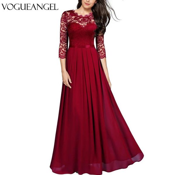 casual dresses elegant lace long 2021 hollow out round neck chiffon beach garden wedding party formal junior women ladies tulle dress, Black;gray
casual dresses elegant lace long 2021 hollow out round neck chiffon beach garden wedding party formal junior women ladies tulle dress, Black;gray