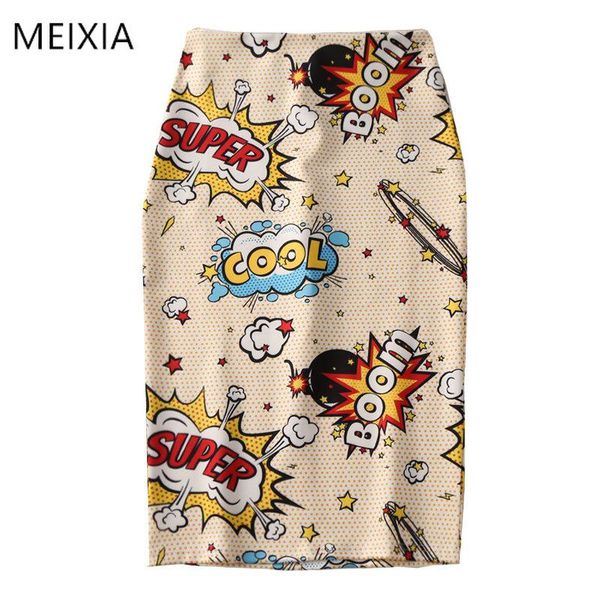 womens cartoon pencil skirts boom letters print skirt holographic bohemia high waist slim midi split female falda, Black
womens cartoon pencil skirts boom letters print skirt holographic bohemia high waist slim midi split female falda, Black