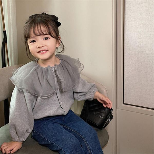 autumn kids jacket and coat 2 7year lace single breasted baby girl cardigan children clothes outerwear, Blue;gray
autumn kids jacket and coat 2 7year lace single breasted baby girl cardigan children clothes outerwear, Blue;gray