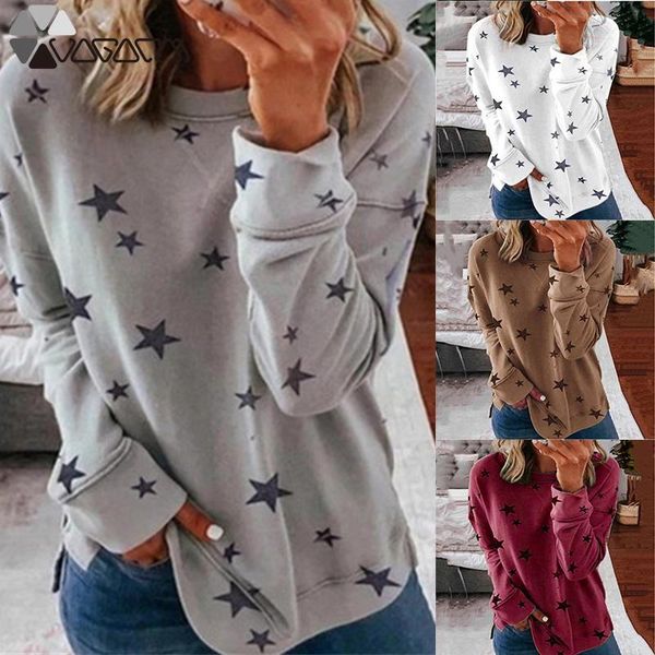 women's t-shirt vintage plus size 5xl women star print autumn loose long sleeve casual female girls harajuku streetwear, White
women's t-shirt vintage plus size 5xl women star print autumn loose long sleeve casual female girls harajuku streetwear, White