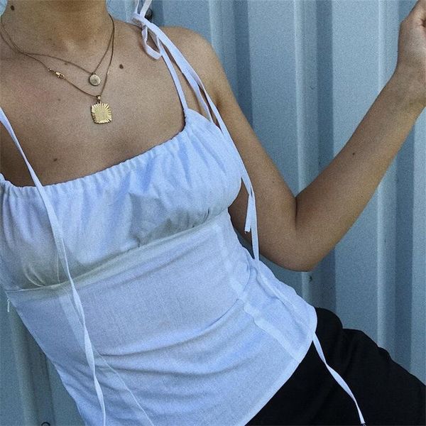 women's tanks & camis 2021 fashion trend women´s spaghetti strap vest elegant sleeveless shirred crop summer solid fitting tnak su, White
women's tanks & camis 2021 fashion trend women´s spaghetti strap vest elegant sleeveless shirred crop summer solid fitting tnak su, White
