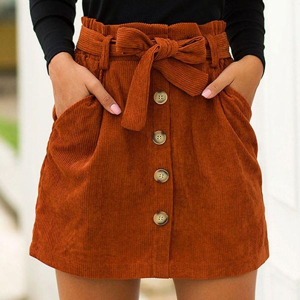 skirts fashion skirt solid lace-up high waist stretch slim breasted for women, Black
skirts fashion skirt solid lace-up high waist stretch slim breasted for women, Black
