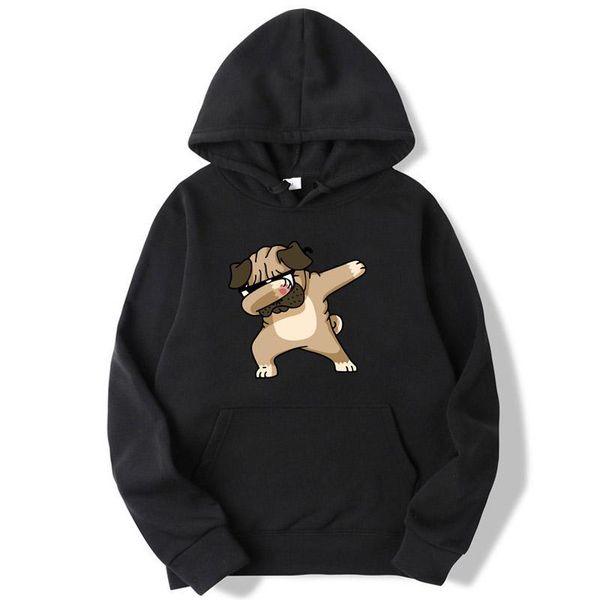 men's hoodies & sweatshirts 2021 spring autumn fashion brand male casual pug print sweatshirt, Black
men's hoodies & sweatshirts 2021 spring autumn fashion brand male casual pug print sweatshirt, Black