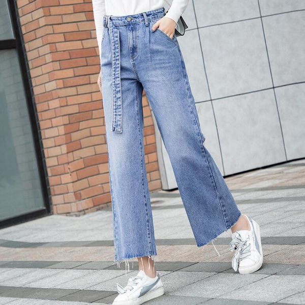 women's jeans leg high waist loose korean brand baggy pants women wide flare mom denim trousers boyfriend vintage plus size, Blue
women's jeans leg high waist loose korean brand baggy pants women wide flare mom denim trousers boyfriend vintage plus size, Blue