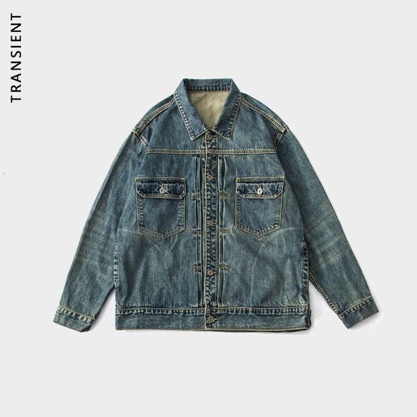 men trs | 2021ss loose heavy industry scrub slub 101 men's denim jacket, Black;brown
men trs | 2021ss loose heavy industry scrub slub 101 men's denim jacket, Black;brown