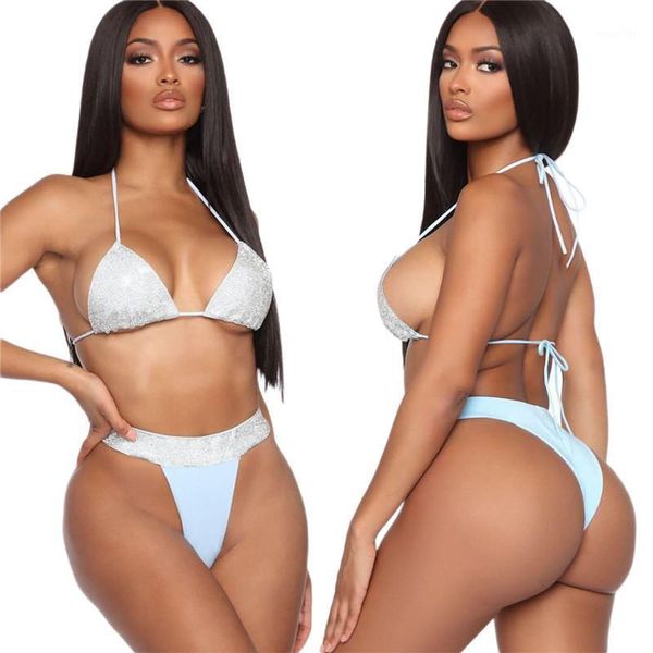 shiny rhinestone women swimsuits 2021 summer ladies bikini set push up swimwear women's, White;black
shiny rhinestone women swimsuits 2021 summer ladies bikini set push up swimwear women's, White;black