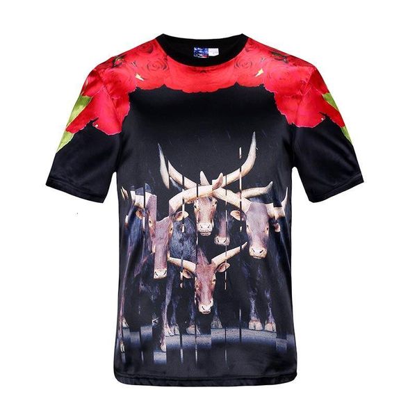 3d mikeal men's t-shirt print rose flowers and deer glossy rayon harajuku t shirt slim asia s-xxl, White;black
3d mikeal men's t-shirt print rose flowers and deer glossy rayon harajuku t shirt slim asia s-xxl, White;black