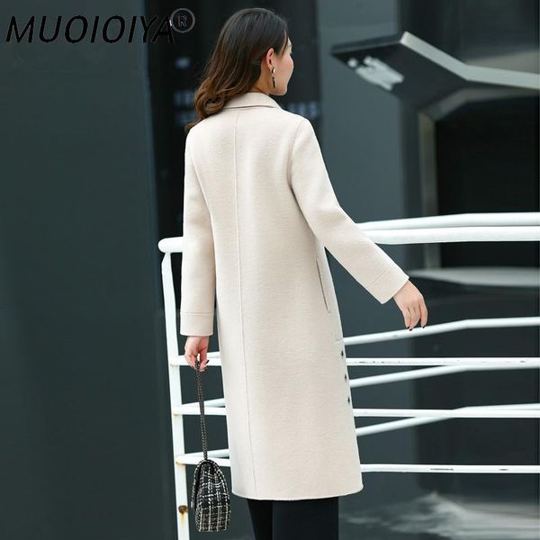 women's wool & blends real coat autumn winter jacket women clothes 2021 double side alpaca woolen female korean long jackets my4459, Black
women's wool & blends real coat autumn winter jacket women clothes 2021 double side alpaca woolen female korean long jackets my4459, Black