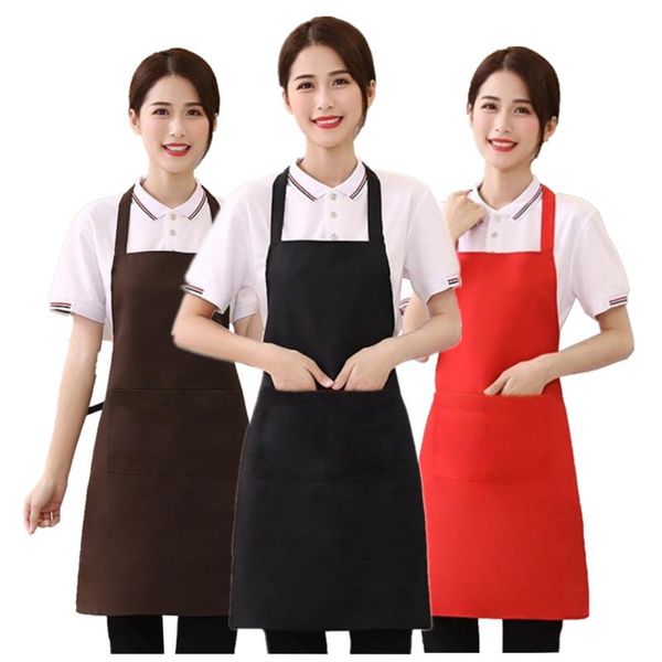 aprons pure color cooking chef waiter bbq bib apron pocket convenient kitchen accessories
aprons pure color cooking chef waiter bbq bib apron pocket convenient kitchen accessories