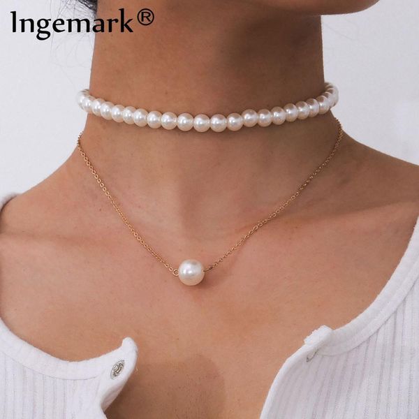 necklaces gothic baroque pearl bead pendant choker for women wedding multi layer punk white pearls chain charm jewelry, Silver
necklaces gothic baroque pearl bead pendant choker for women wedding multi layer punk white pearls chain charm jewelry, Silver