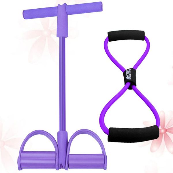 resistance bands 1 set yoga rally pedal puller exercise fitness equipment abdominal exerciser sports tool household sit-ups trainer with a 8
resistance bands 1 set yoga rally pedal puller exercise fitness equipment abdominal exerciser sports tool household sit-ups trainer with a 8