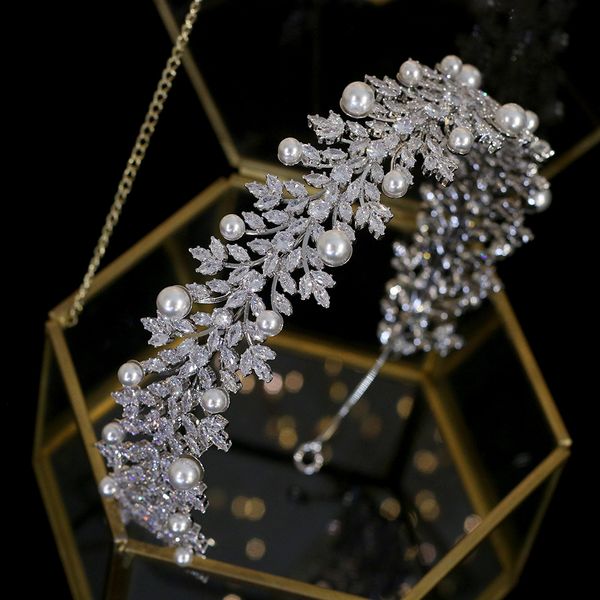vintage hair accessories tiara elegant pearl hair band wedding hair accessories bridal accessories headdress, Golden;white
vintage hair accessories tiara elegant pearl hair band wedding hair accessories bridal accessories headdress, Golden;white