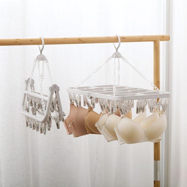 laundry bags 16/36/48 clips foldable clothing rack clothes hanger rotatable drying storage for bra socks underware clothespin
laundry bags 16/36/48 clips foldable clothing rack clothes hanger rotatable drying storage for bra socks underware clothespin