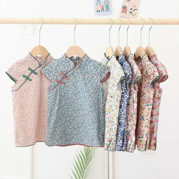 summer retro floral childrens cheongsam girl dress chinese style hanfu wt28, Red;yellow
summer retro floral childrens cheongsam girl dress chinese style hanfu wt28, Red;yellow
