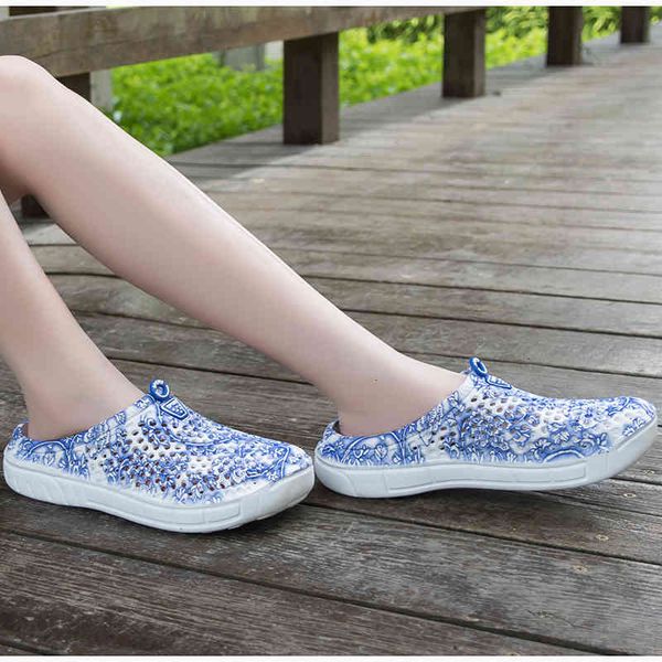 slippers fashion breathable shoes clogs women sandals ladies beach hollow out casual outdoor waterproof flats gj6n, Black
slippers fashion breathable shoes clogs women sandals ladies beach hollow out casual outdoor waterproof flats gj6n, Black