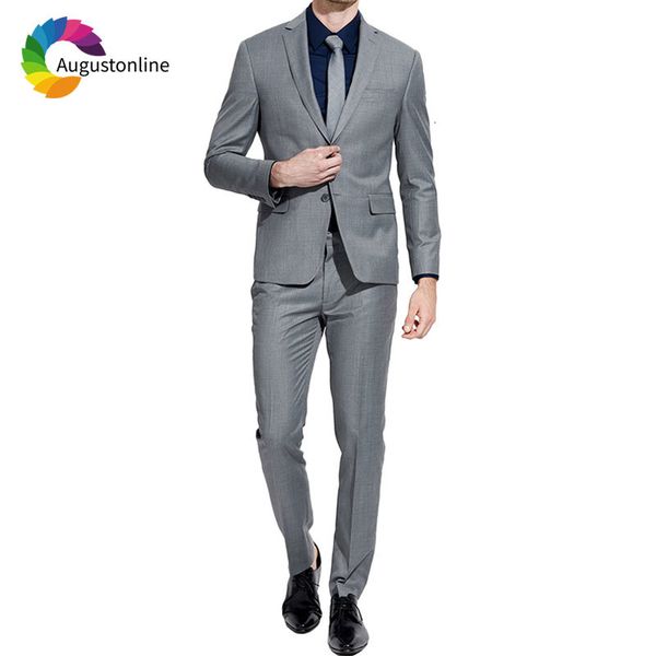 men's suits & blazers slim fit grey men wedding custom made formal business man blazer jacket pants 2piece groom tuxedo costu, White;black
men's suits & blazers slim fit grey men wedding custom made formal business man blazer jacket pants 2piece groom tuxedo costu, White;black