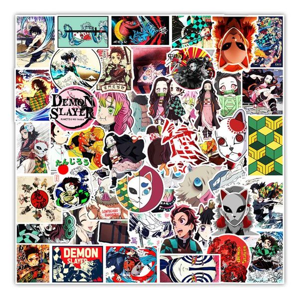 50pcs demon slayer stickers for travel suitcase skateboard scrapbook journal graffiti sticker kids diy toy gift wrap
50pcs demon slayer stickers for travel suitcase skateboard scrapbook journal graffiti sticker kids diy toy gift wrap