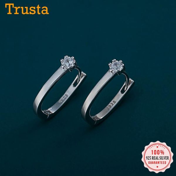 trustdavis real 925 sterling silver fashion 2021 geometric cz charm hoop earrings for women wedding minimalist fine jewelry h078 & huggie, Golden;silver
trustdavis real 925 sterling silver fashion 2021 geometric cz charm hoop earrings for women wedding minimalist fine jewelry h078 & huggie, Golden;silver