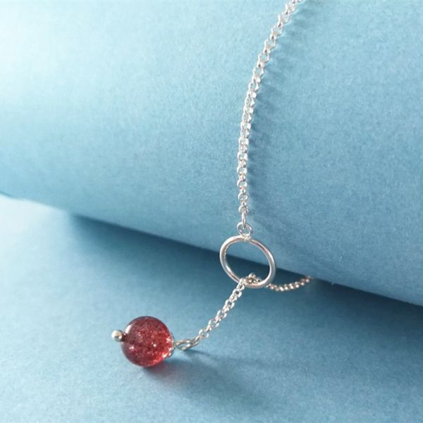 chain s925 silver bracelet female student strawberry crystal korean version simple little fresh girl heart girlfriends hand jewelry gift, Black
chain s925 silver bracelet female student strawberry crystal korean version simple little fresh girl heart girlfriends hand jewelry gift, Black