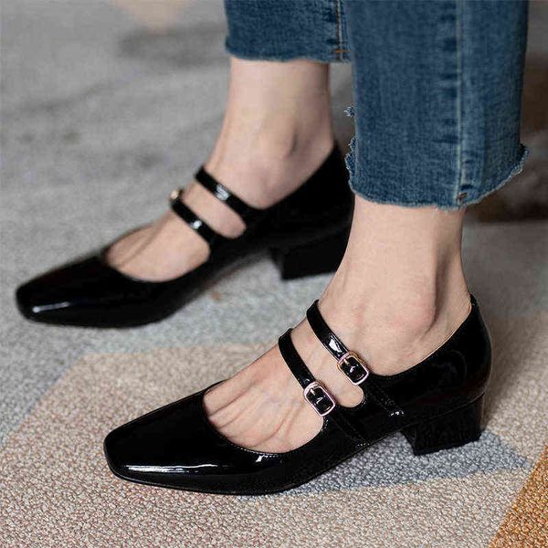 dress shoes mary janes-zapatos de charol con doble hebilla para mujer calzado retro de tacón alto color negro y rojo para primavera y otoño, Black
dress shoes mary janes-zapatos de charol con doble hebilla para mujer calzado retro de tacón alto color negro y rojo para primavera y otoño, Black