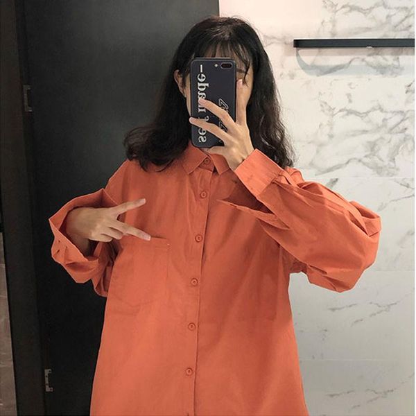 spring summer women long sleeve fashion casual loose shirts female streetwear blouse tunic oversize blusas a03 women's blouses &, White
spring summer women long sleeve fashion casual loose shirts female streetwear blouse tunic oversize blusas a03 women's blouses &, White