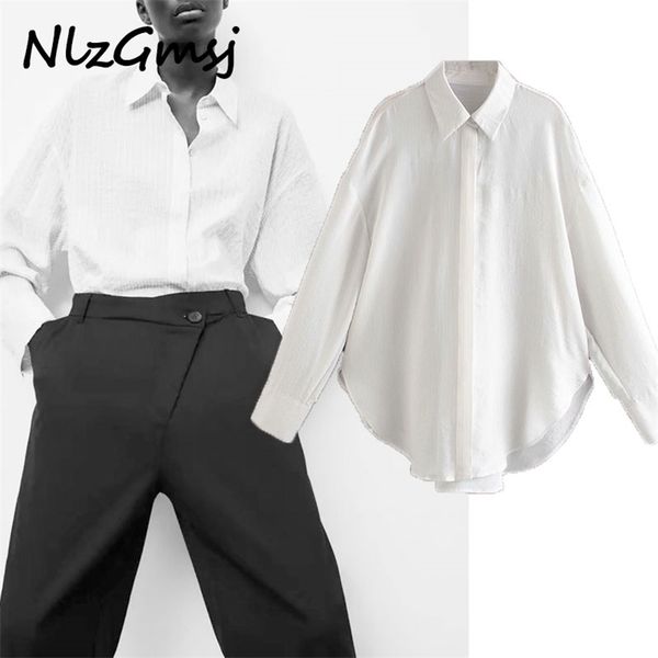 blouse shirts blue collar poplin shirt long sleeve plus size ladies pocket 210628, White
blouse shirts blue collar poplin shirt long sleeve plus size ladies pocket 210628, White