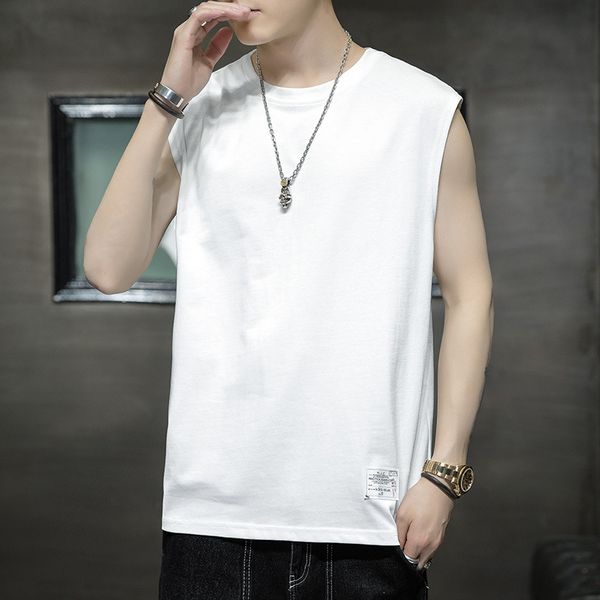men's t shirts youth summer vest trendy basketball high school students solid color sleeveless, White;black
men's t shirts youth summer vest trendy basketball high school students solid color sleeveless, White;black