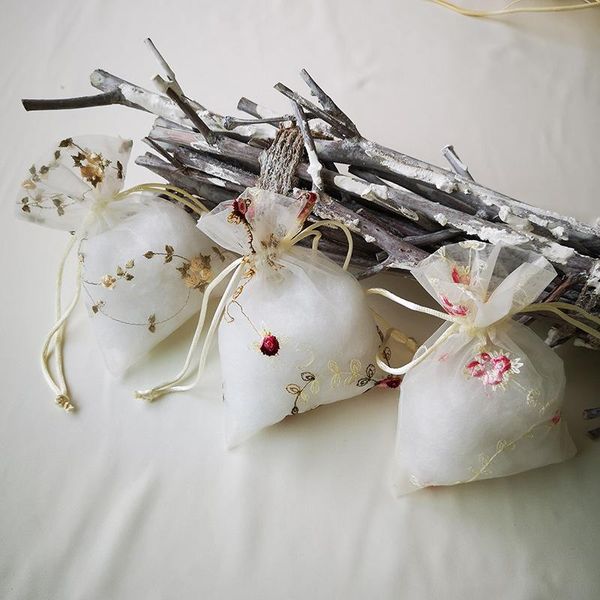 1/5pcs embroidery packaging colorful organza bags jewelry wedding favor dargee gift drawstring pouches wrap
1/5pcs embroidery packaging colorful organza bags jewelry wedding favor dargee gift drawstring pouches wrap