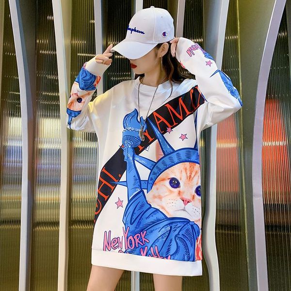 casual dresses girls student lovely cartoon printed sweatshirts harajuku plus size loose hoodies women long style pullovers, Black;gray
casual dresses girls student lovely cartoon printed sweatshirts harajuku plus size loose hoodies women long style pullovers, Black;gray