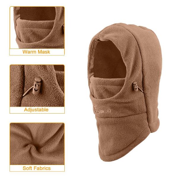 cycling caps & masks kids children winter warm full face mask hood balaclavas adjustable thickened fleece thermal outdoor windproof neck sca, Black
cycling caps & masks kids children winter warm full face mask hood balaclavas adjustable thickened fleece thermal outdoor windproof neck sca, Black