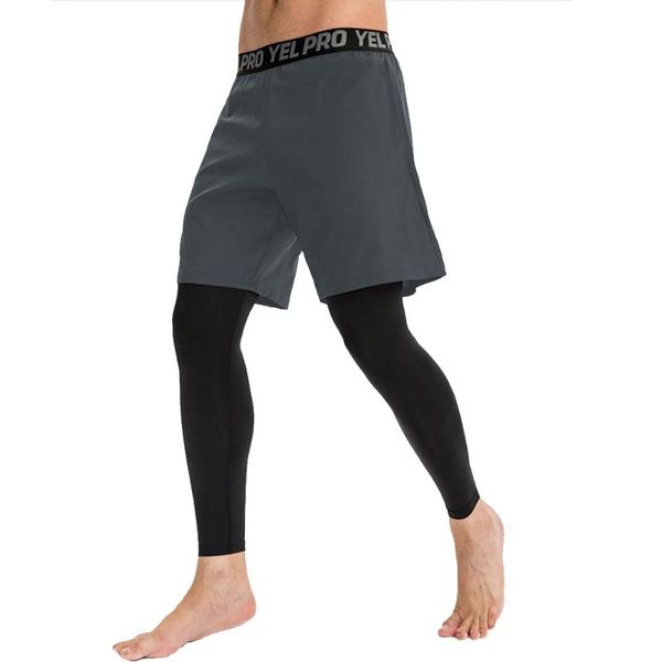 running pants mens compression leggings fitness 2 in 1 tights double layer workout bottoms sport man all shorts long, Black;blue
running pants mens compression leggings fitness 2 in 1 tights double layer workout bottoms sport man all shorts long, Black;blue