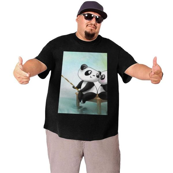 men's t-shirts plus size t shirts for cartoon panda couple vintage men funny clothes cotton short sleeve, White;black
men's t-shirts plus size t shirts for cartoon panda couple vintage men funny clothes cotton short sleeve, White;black