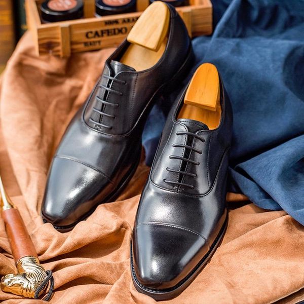 dress shoes classic genuine leather formal quarter brogues pointed toe laces men's cap cow office oxfords sg281, Black
dress shoes classic genuine leather formal quarter brogues pointed toe laces men's cap cow office oxfords sg281, Black