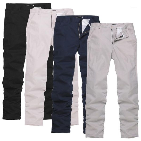fashion men pants button casual solid color leisure chinos trousers streetwear business long pans straight men's, Black
fashion men pants button casual solid color leisure chinos trousers streetwear business long pans straight men's, Black