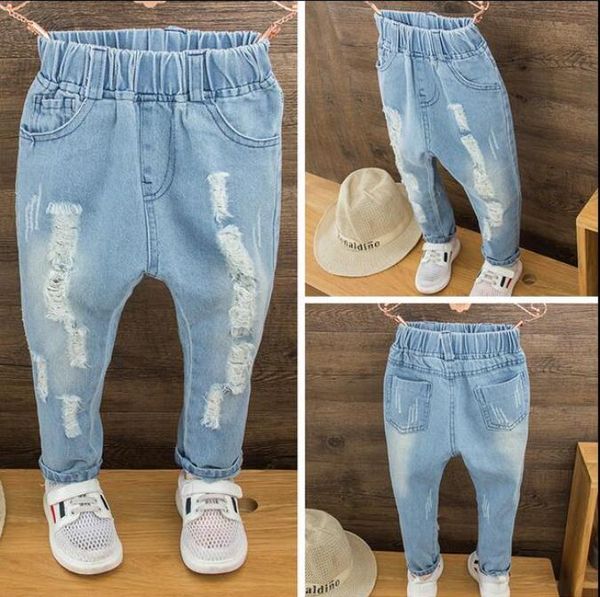 jeans children trousers boys spring summer baby kids childrens hole jeanstoddler classic girls pants 2-6y, Blue
jeans children trousers boys spring summer baby kids childrens hole jeanstoddler classic girls pants 2-6y, Blue