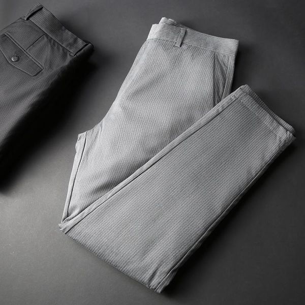 men's pants jsbd winter high-end warm down windproof and cold resistant slim fit business leisure thick for external, Black
men's pants jsbd winter high-end warm down windproof and cold resistant slim fit business leisure thick for external, Black