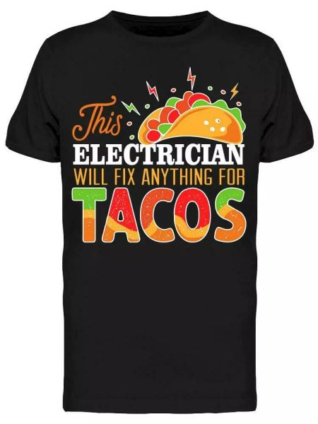 fix anything for tacos tee men's -image by shutterstock, White;black
fix anything for tacos tee men's -image by shutterstock, White;black