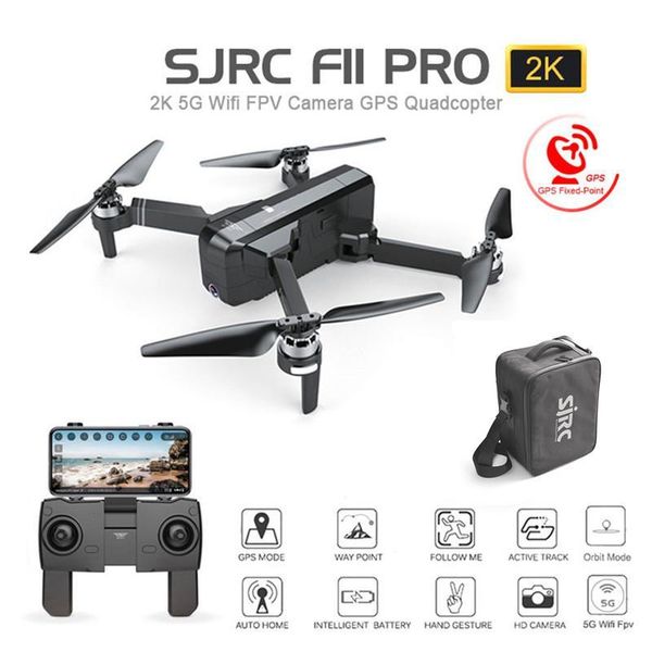 rctown sj rc f11 pro 5g wifi fpv gps brushless drone 2k camera with storage bag drones
rctown sj rc f11 pro 5g wifi fpv gps brushless drone 2k camera with storage bag drones