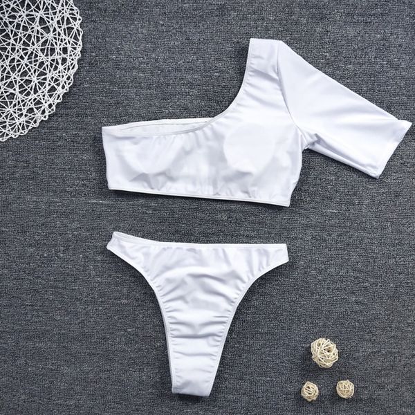 2021 new one shoulder bikini women hollow out swimsuit push up swimwear high waist bikini set solid bathing suits beachwearswimwear bat
2021 new one shoulder bikini women hollow out swimsuit push up swimwear high waist bikini set solid bathing suits beachwearswimwear bat