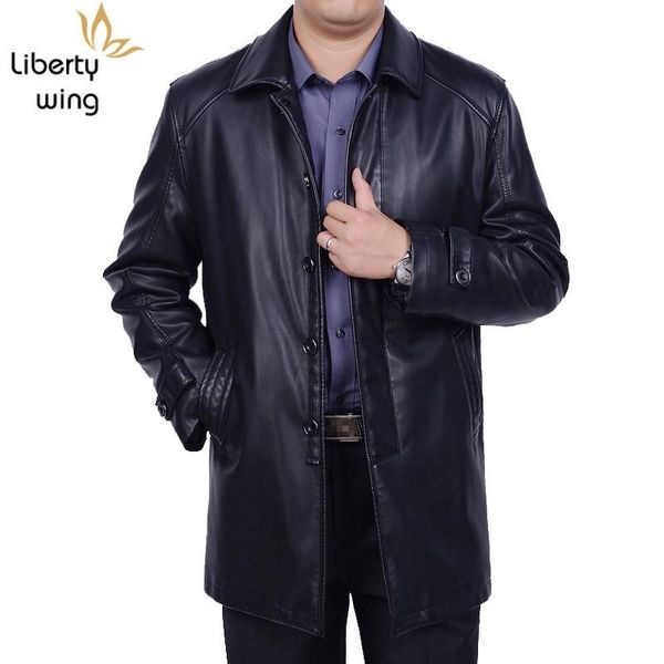 men's fur & faux korean autumn winter plus size m-4xl jacket men long business casual jackets male leather coat trench clothes, Black
men's fur & faux korean autumn winter plus size m-4xl jacket men long business casual jackets male leather coat trench clothes, Black