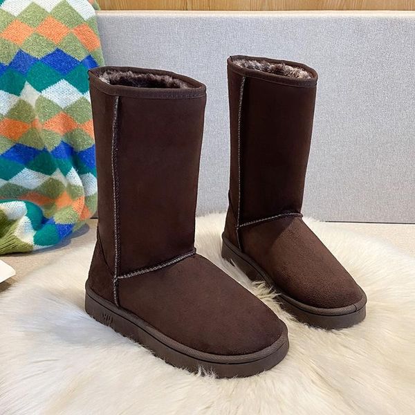 boots women's shoes snow with large winter mid-calf plus velvet for women warm skid-proof cowhide 2021, Black
boots women's shoes snow with large winter mid-calf plus velvet for women warm skid-proof cowhide 2021, Black