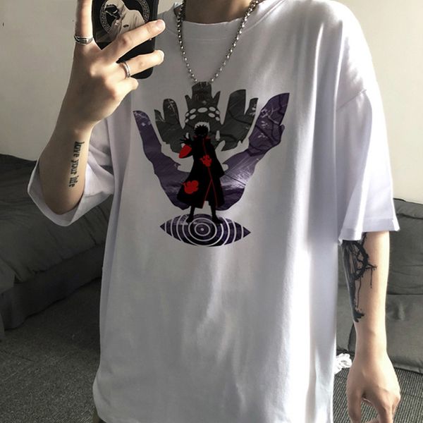 t shirt men naruto sasuke funny cartoon t-shirt casual cool streetwear tshirt couple hip hop tee male, White;black
t shirt men naruto sasuke funny cartoon t-shirt casual cool streetwear tshirt couple hip hop tee male, White;black