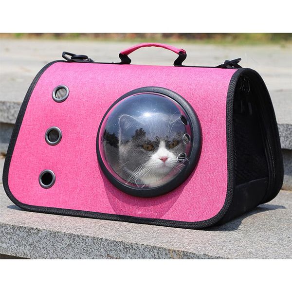 dog car seat covers pet carrier bag space shape breathable handbag puppy for outdoor travel shoulder soft kennel large small dogs ca